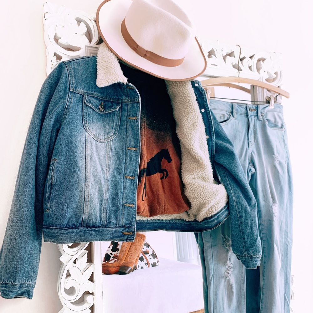 The Style Between Us jean jacket